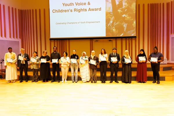 2026 Manchester Supplementary Schools Achievements Awards - Youth Voice & Children's Rights Award - picture by Young Manchester
